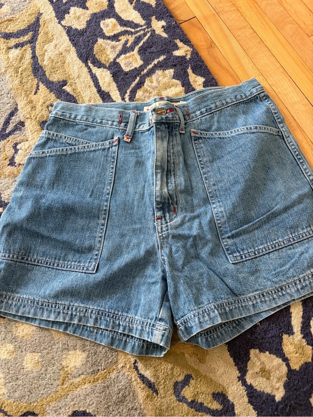 Zana Di 90s vintage Women's Blue Denim Shorts